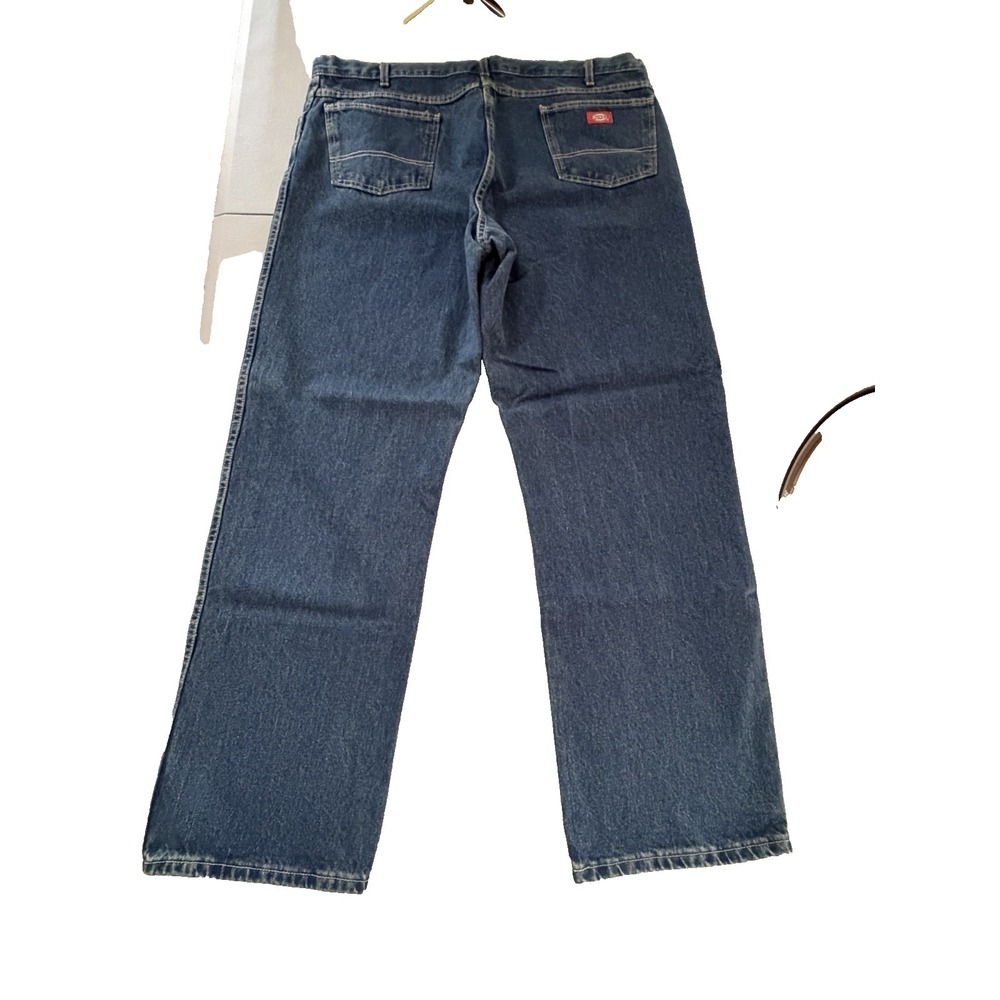 Dickies Men's Dark Wash Denim Jeans W40/L32 - Picture 2 of 5
